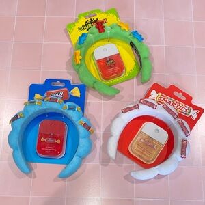 Colorful Candy-Themed Headbands & Hand Sanitizer Set - Brand New
